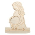 thumbnail image 1 of WHAMVOX Sonogram Picture Frame Pregnancy Gift Smooth Baby Birth Memory Picture Display Frame, 1 of 8