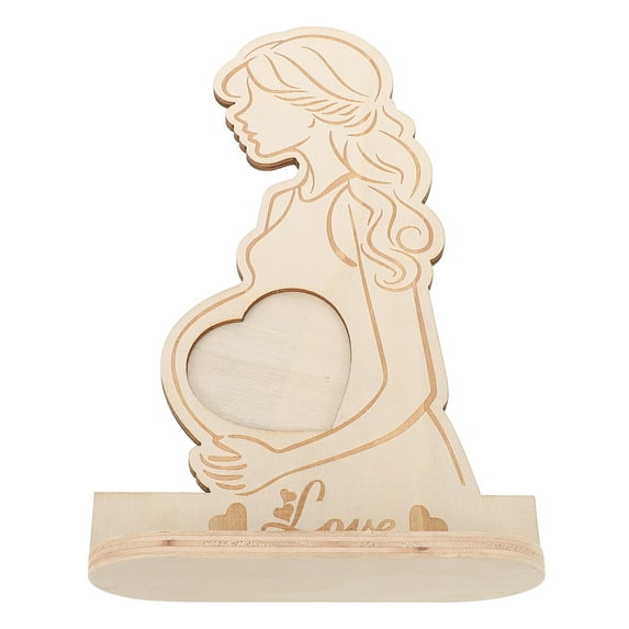 WHAMVOX Sonogram Picture Frame Pregnancy Gift Smooth Baby Birth Memory Picture Display Frame