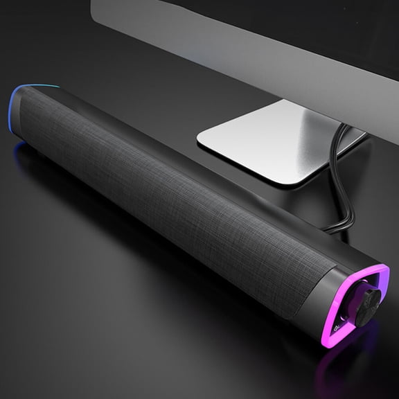 SKISUNO Back to School Rgb Soundbar Music Player for Computer 1Set