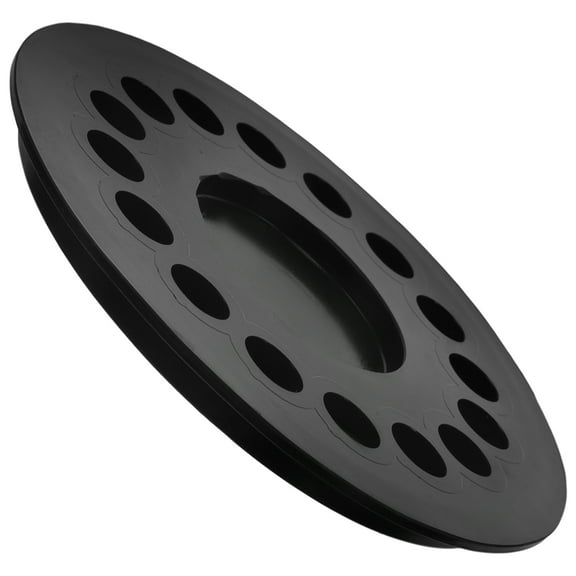 WHAMVOX Soundproof Mat Drum Absorbent Practice Mute Tenor Pad Child Black