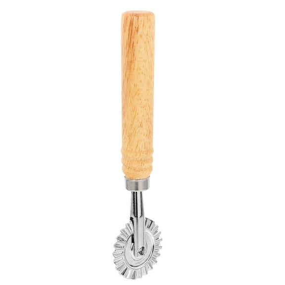 SEWCHICS Handheld Pasta Maker Baking Tool Wood 1Pack 6.5x1.6x0.8In