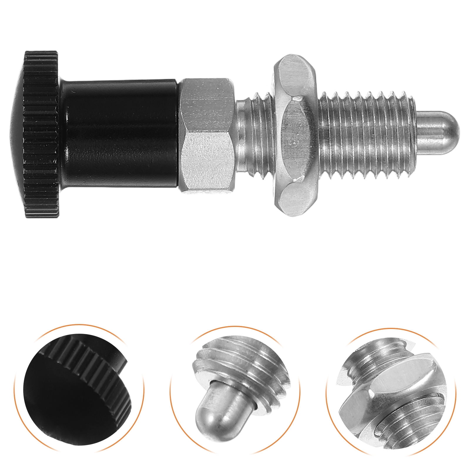 Spring Plummer WHAMVOX Spring Plunger Push Nose Spring Plunger Stainless Steel Spring ...