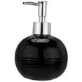 thumbnail image 1 of WHAMVOX  Squeeze Lotion Bottle Pump Porcelain Refillable Hand Travel Black, 1 of 8