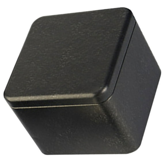 WHAMVOX Stainless Organizers Tea Easy to Use Tea Can Black