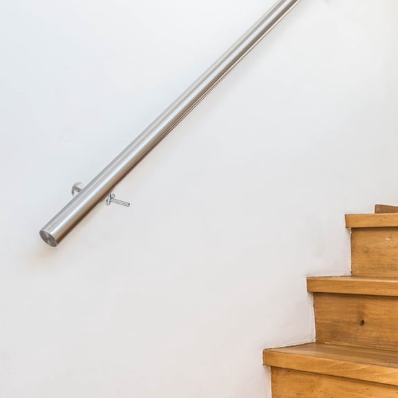WHAMVOX Stainless Steel Armrest Bracket 16.00X5.00X5.00CM Silver