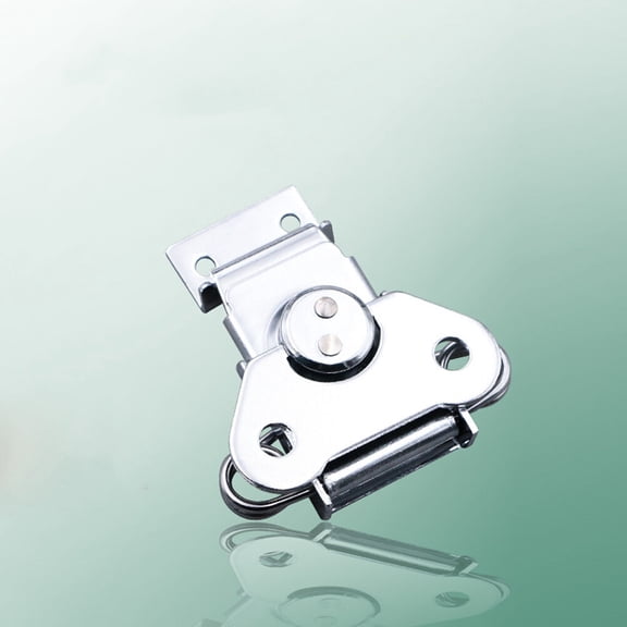 WHAMVOX Stainless Steel Box Latch Lock for Cabinets Toolboxes and Lockers Easy Install Silver 3.5 Inch