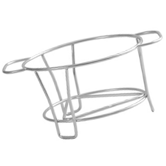 WHAMVOX Stainless Steel Camping Burner Rack for Outdoor Cooking and BBQ, Portable and Durable, Silver, 1 Pack