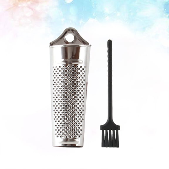KHBUAB Multiuse Stainless Steel Kitchen Grater for Cheese Fruit and Vegetables with Protective Cover