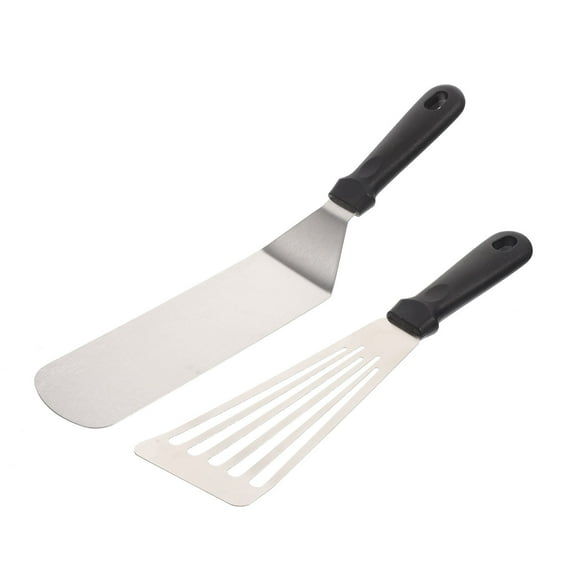 WHAMVOX Stainless Steel Cooking Spatula with PP Handle for Kitchen Use Assorted Color