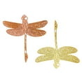 thumbnail image 1 of WHAMVOX Stainless Steel Dragonfly Bookmark Clip Golden for Decoration Use 2PCS, 1 of 8