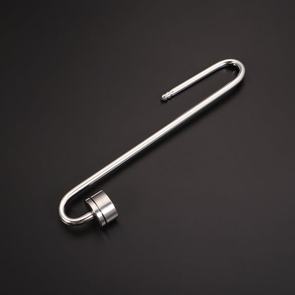 WHAMVOX Stainless Steel Fish Tank Plants Tube Aquarium Diffuser Silver