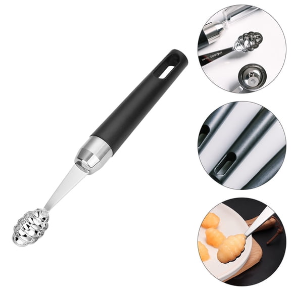 WHAMVOX Stainless Steel Fruit Scoop Spoon Kitchen Gadget for Home Use and Easy to Clean 3.5 inch