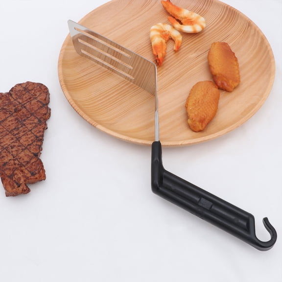 WHAMVOX Stainless Steel Frying Spatula Griddle Accessories Utensil Turner