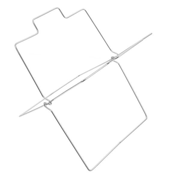 WHAMVOX Stainless Steel Hanging Trash Bag Racks Metal Kitchen Garbage Bag Holders