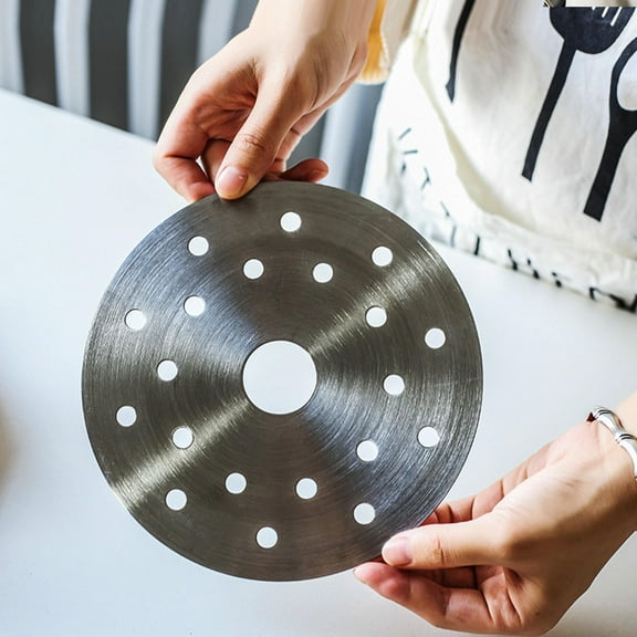 WHAMVOX Stainless Steel Heat Conduction Plate for Even Heat Distribution in Cookware Kitchen Pots