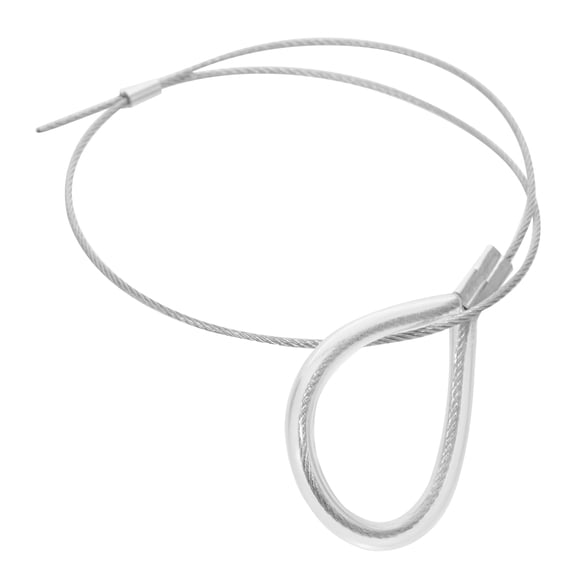 WHAMVOX Stainless Steel Lifting Rope 1Set 11.8x1.8x0.1in for Efficient Lifting and Safety