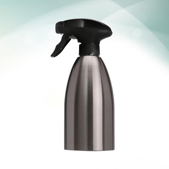FESTFENDS Bbq Oil Bottle Oil Spray Bottle Silver Food Grade Stainless Steel 1Set