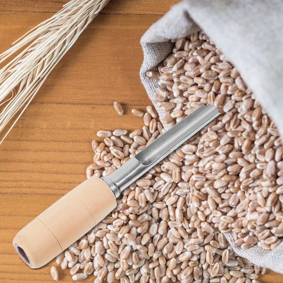 FESTFENDS Grain Sampler Wood 1Pcs for Wheat and Corn