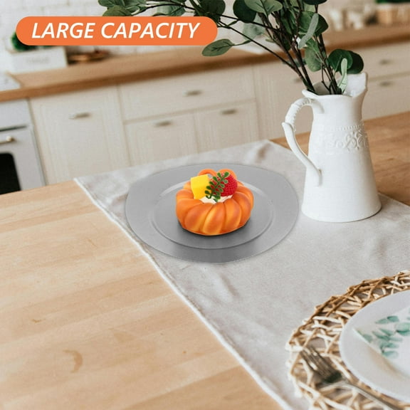 WHAMVOX Stainless Steel Serving Tray Triangle Shape Feeding Serving Camping Plates Reusable And Dishwasher Safe Seasoning Plates Metal Saucers Plates Metal Dishes