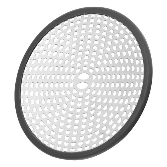 WHAMVOX Stainless Steel Sink Filter for Bathroom Use Silver Color Durable with Fine Holes Design 0.5 Inch