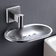 thumbnail image 1 of FESTFENDS Wall Mounted Soap Holder Silver 304 Stainless Steel 1Pcs 5.9x3.9x3.1in, 1 of 8