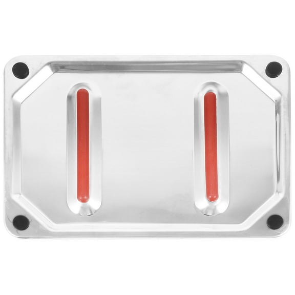 WHAMVOX Stainless Steel Steam Iron Rest Mat Ironing Board Pad Protective Iron Holder