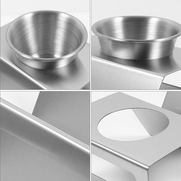 WHAMVOX Stainless Steel Taco Holder Rack for Kitchen Use Strong and Easy to Inch
