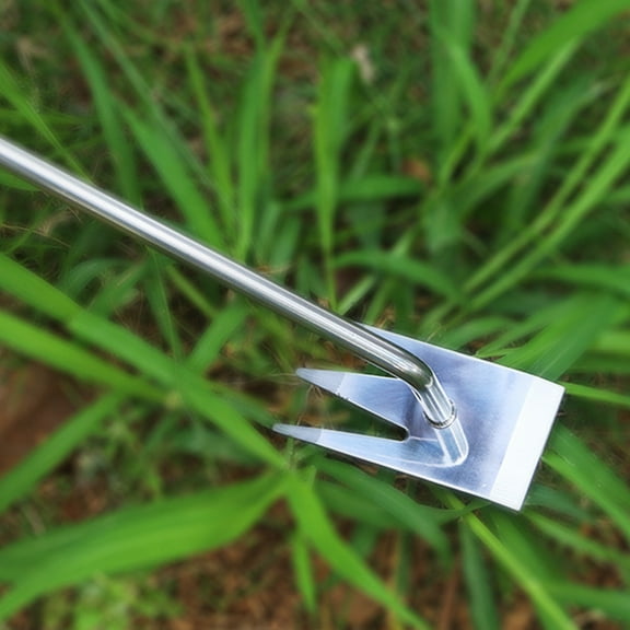 WHAMVOX Stainless Weeder with Ergonomic Handle for Gardening Assorted Color 6.3 Inch