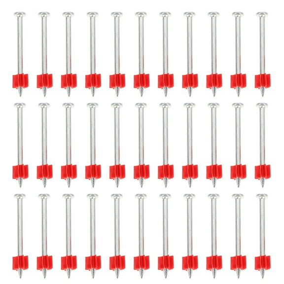 WHAMVOX Steel Nails for Cement Walls with Perfect Workmanship Silver 100pcs