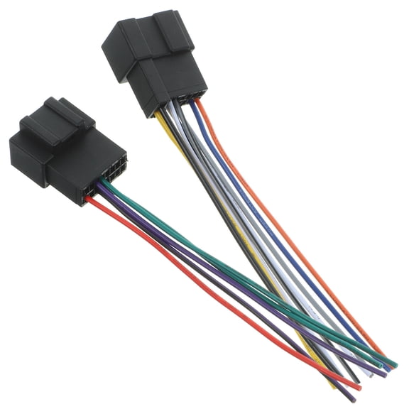 ETHZZLE Automotive Wiring Harness Assorted Color 1 Pair 2X1.1X6.1In Plastic Alloy