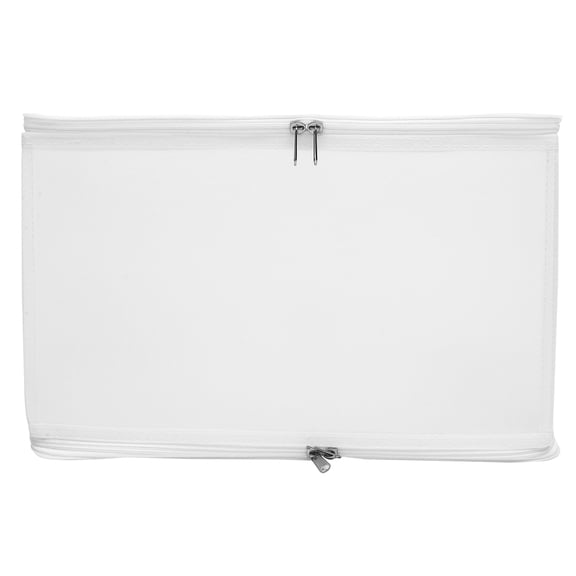 WHAMVOX Zipper Storage Case for Socks and Clothes, Wardrobe Organizer Container, Clothes Storage Box