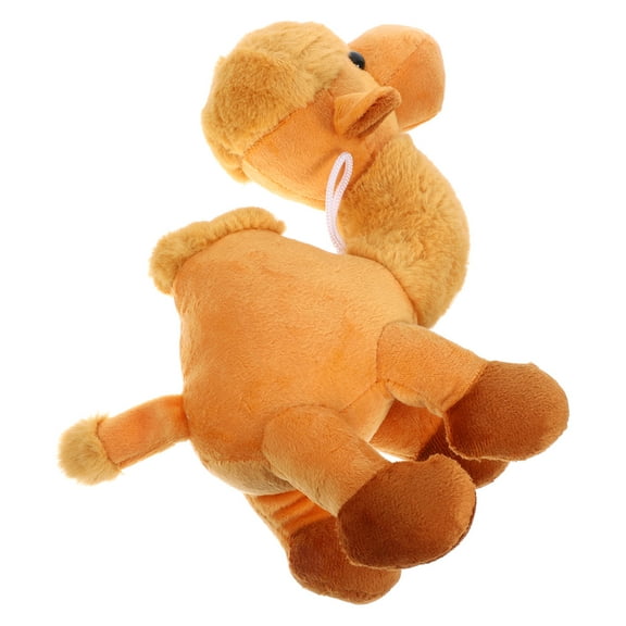 WHAMVOX Stuffed Camel Doll Lovely Cartoon Plush Animal Toy Gift for Children Adults (Brown)