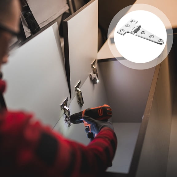 WHAMVOX Sturdy Metals Wall Mount Gate Hinge Heavy T-shaped