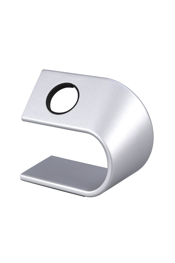 Sturdy Silver Watch Cradle Stand No Assembly Needed for Watch Holding