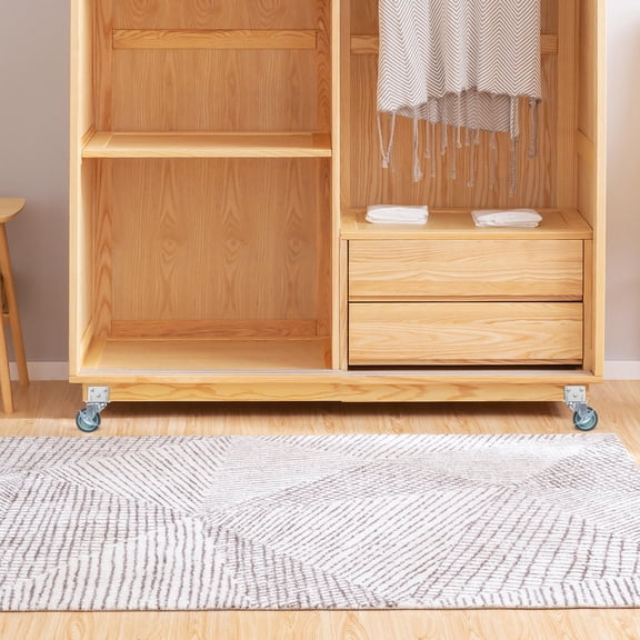 WHAMVOX Sturdy and Stainless Steel Swivel Casters for Home Use Silver Pieces