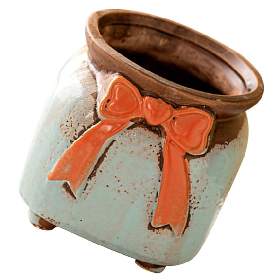 SEWCHICS Small Flower Holder Ceramic Succulent Planter 1Pcs