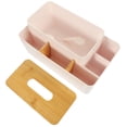 thumbnail image 1 of WHAMVOX  Sundries Storage Container Napkin Case Multifunctional Desktop Tissues Boxes Office, 1 of 8