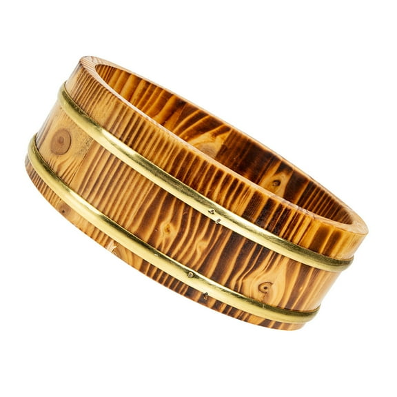 WHAMVOX Sushi Rice Cooling Container Round for Events 1Pack 8.7X8.7X2.6In