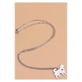 thumbnail image 1 of WHAMVOX Sweater Chain Necklace in Silver for Women Made of Stainless Steel Perfect for Decor Use and Every Occasion 0.98 inches, 1 of 8