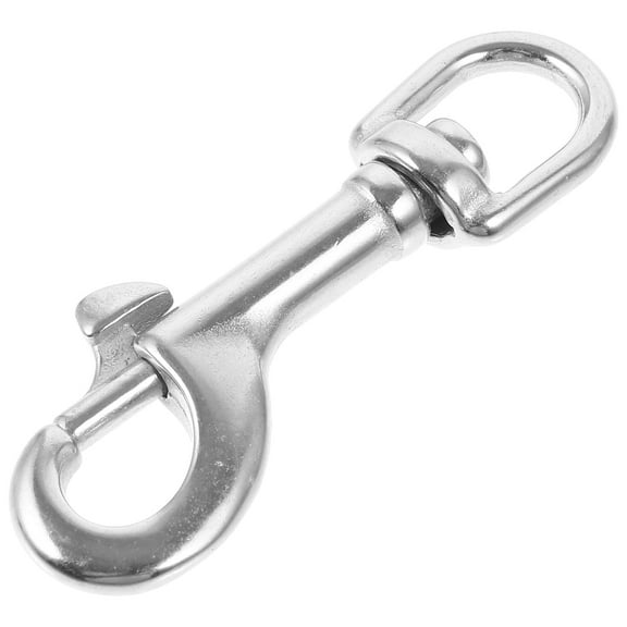 WHAMVOX Swivel Snap Hook 1Pack Silver Saxophone Accessories for Secure Connection and Easy Detachment 2.55X1.38X0.47in
