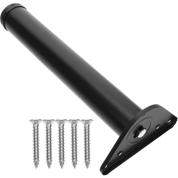 WHAMVOX  Table Leg Bracket Cabinet Legs Steel Furniture Desk Adjustable Office Black