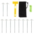 thumbnail image 1 of WHAMVOX  Tent Accessories Camping Hammer Spiral Pegs Travel, 1 of 6