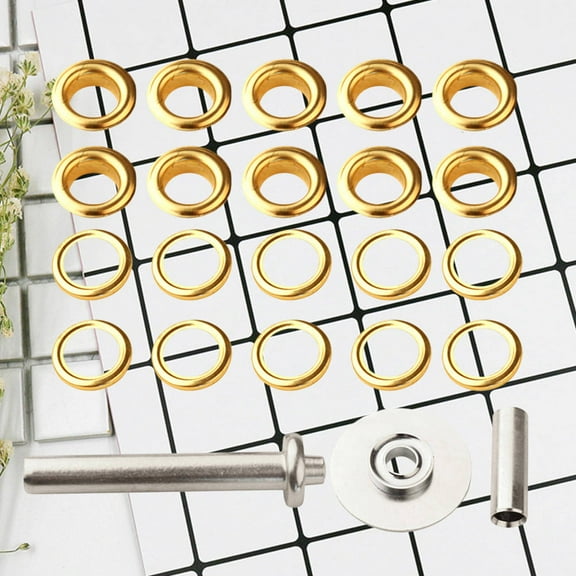 FESTFENDS grommets eyelet Grommet Iron Handyman Assorted Color Use 103pcs