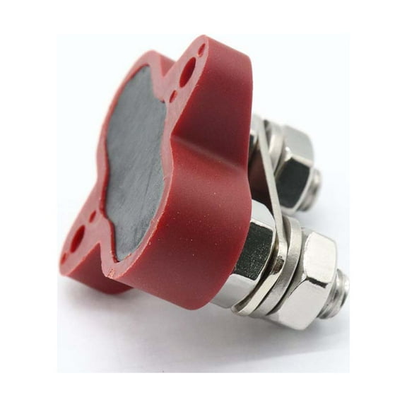 WHAMVOX  Terminal Studs Heavy- Duty Block Connector Strip Cars Automotive Red