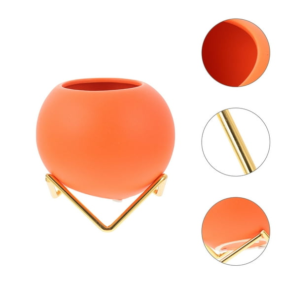 WHAMVOX Terracotta Indoors Decorative Vase Vases Office Banquet Red