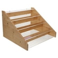 thumbnail image 1 of WHAMVOX Tiered Display Stand for Greeting Card Postcard Brochure Multi-Purpose Card Holder for Vendors Craft Shows Retail Display Counter Tabletop Organizer, 1 of 8