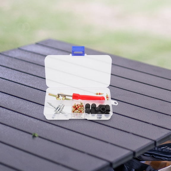 WHAMVOX Tire Valve Core Repair Kit with Copper Cores and Plastic Tools for Stem Replacement on Cars and Motorcycles Assorted Color