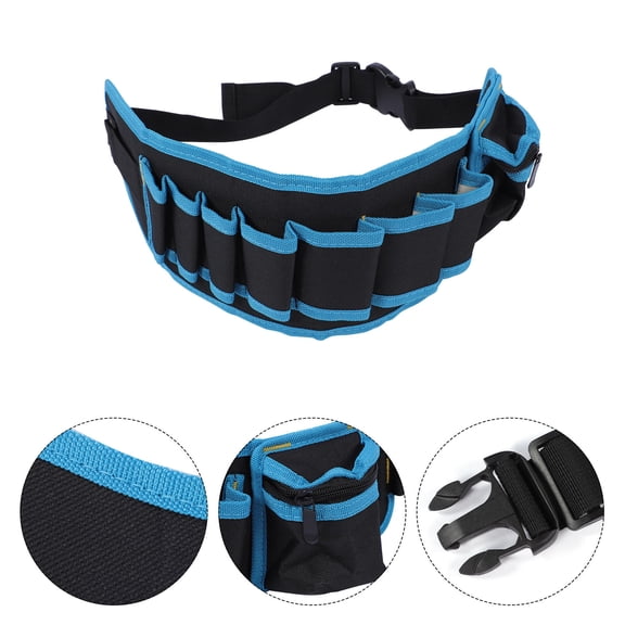 WHAMVOX  Tool Storage Fanny Pack Small Organizer Tools Nurse Work Black