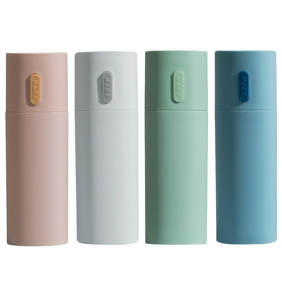 WHAMVOX Toothbrush Storage Carrying Case for Travel 1Pack Pink 6x7.4in