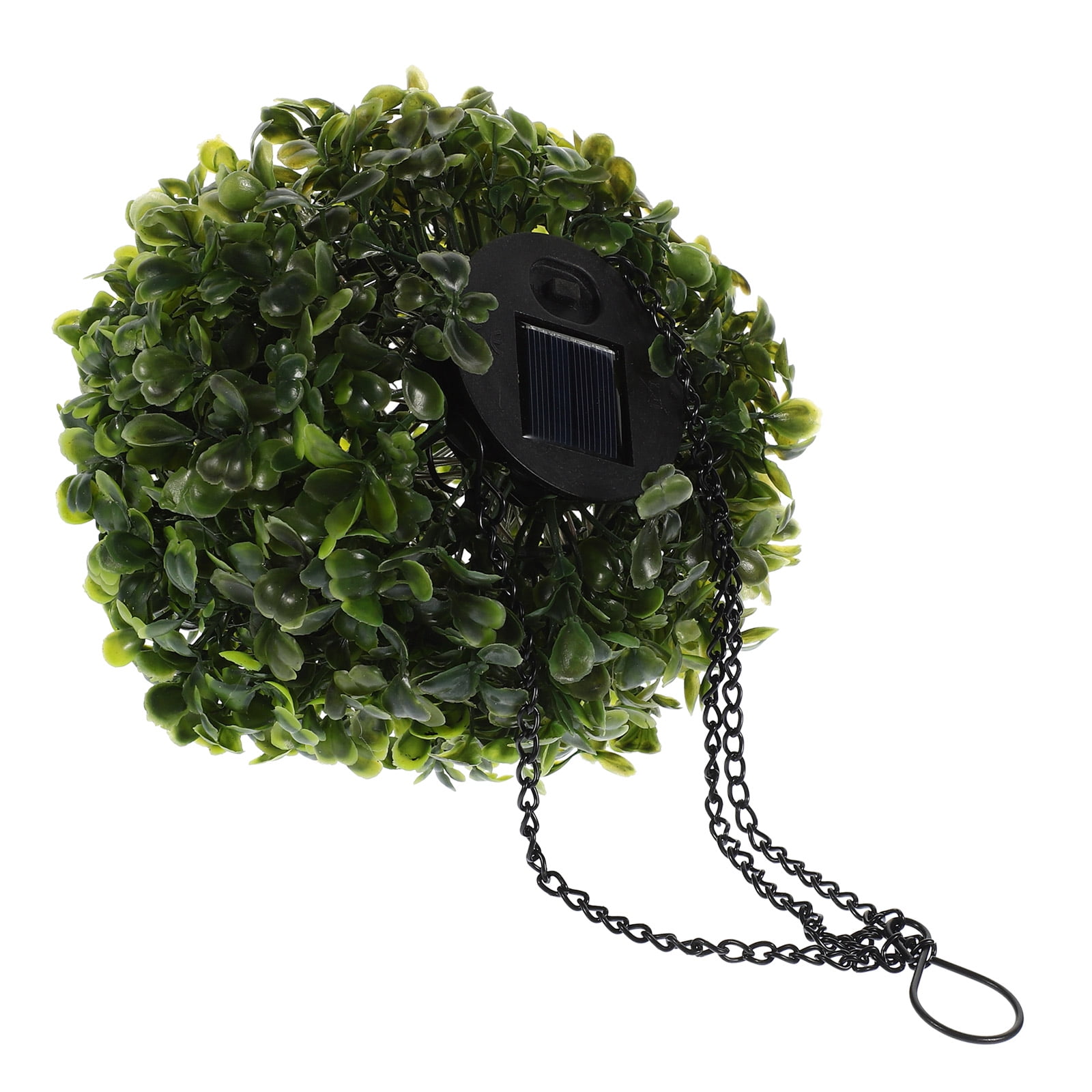 WHAMVOX Solar-Powered Faux Topiary Lamps for Outdoor Garden Decoration, Weather-Resistant Lighted Plant Ornaments